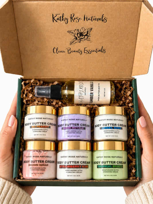 Luxury Body Butter Cream Kit, Hydrating Body Cream Set