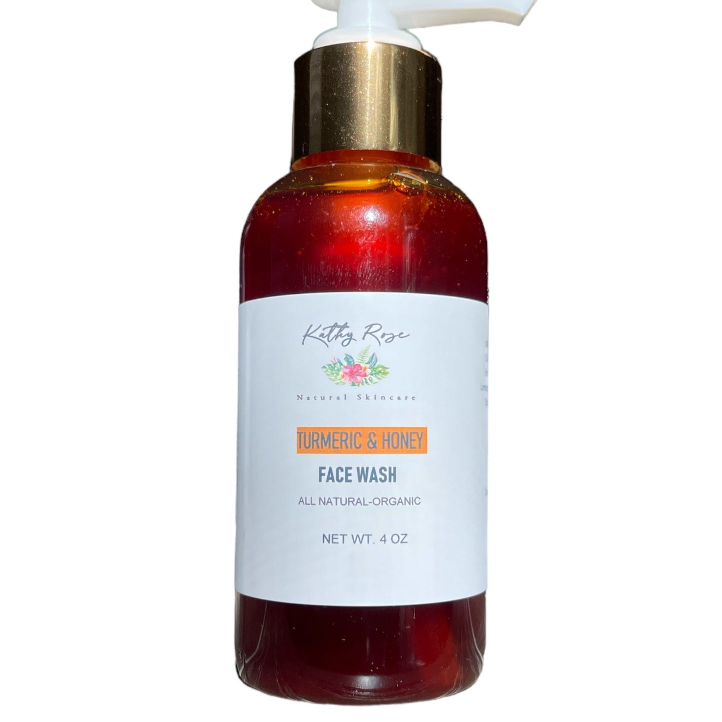 turmeric manuka honey face wash