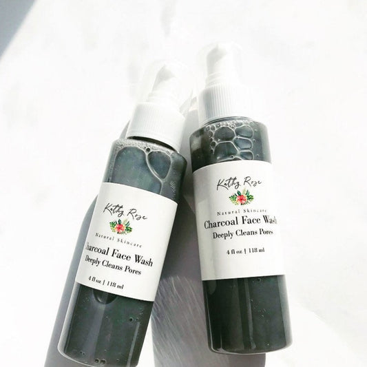 Charcoal Face Wash - KathyRoseNaturals