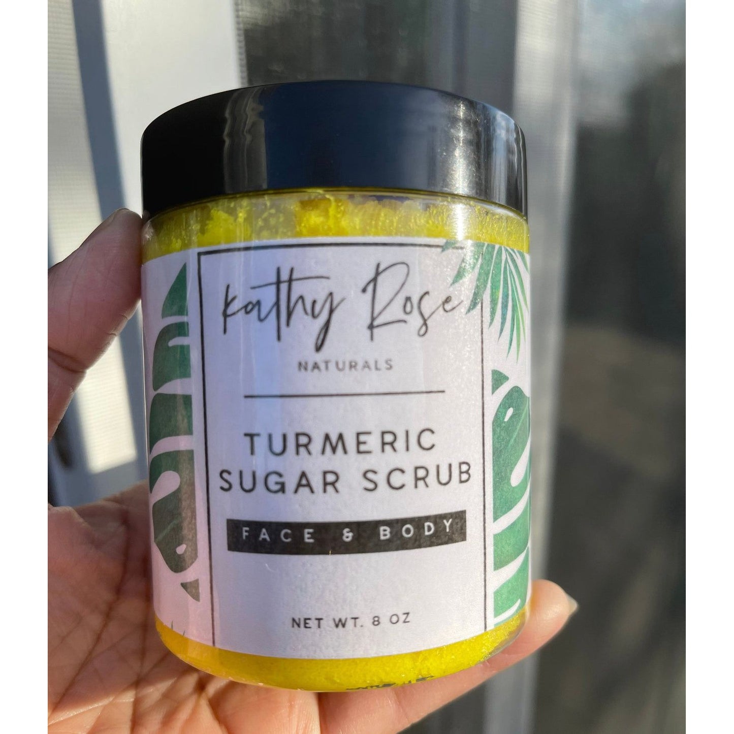 Turmeric Face & Body Exfoliating Scrub - KathyRoseNaturals