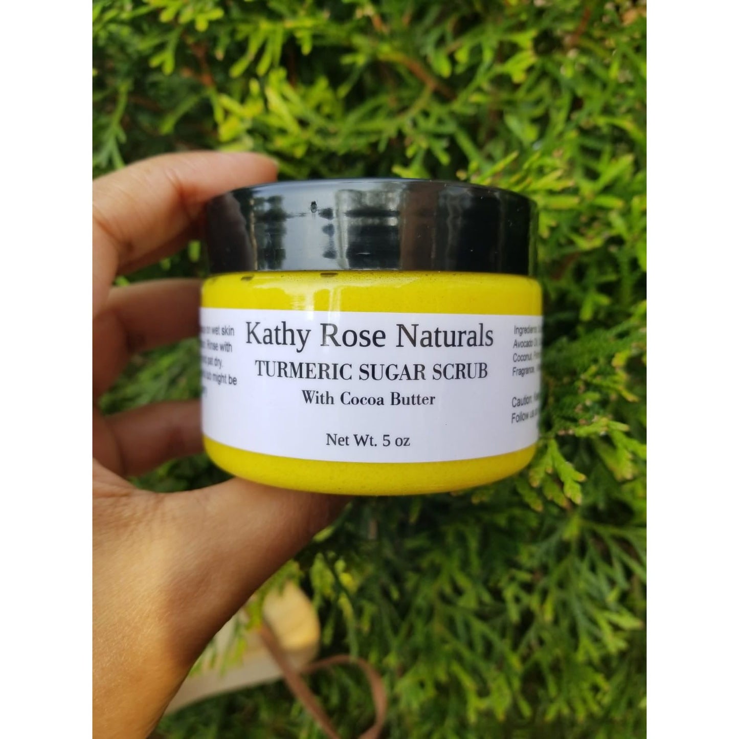 Turmeric Face & Body Exfoliating Scrub - KathyRoseNaturals