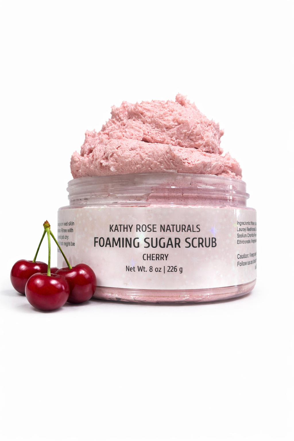 Foaming Sugar Scrubs