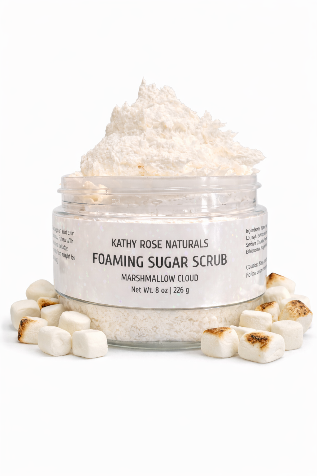Foaming Sugar Scrubs