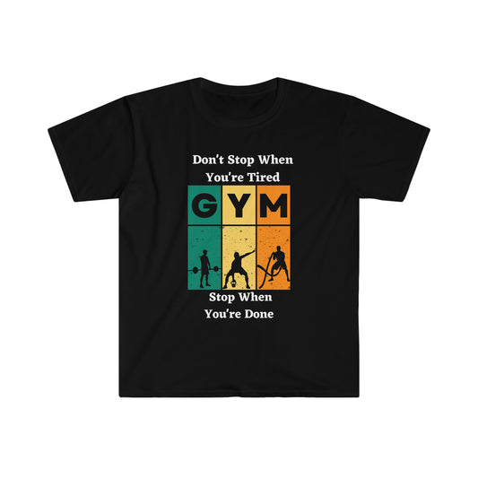 Gym Shirt, Men Shirt, Weightlifting Shirt, Workout Shirt, Retro Shirt, Summer T-Shirt, Gift For Him, - KathyRoseNaturals