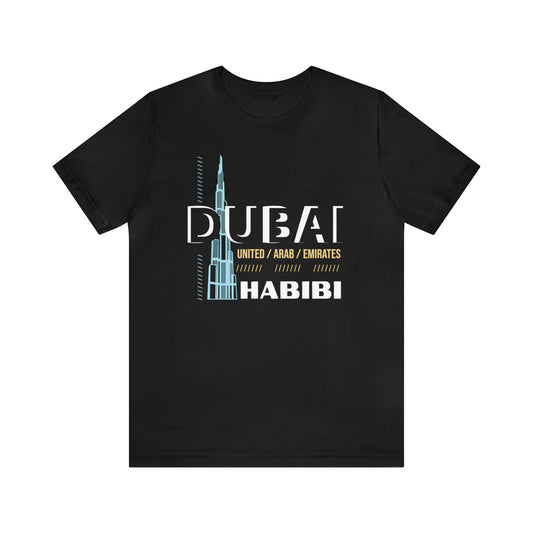 Dubai shirt, Cities Around the World, Traveling Shirt, Fun Souvenir Shirt, Unisex Jersey Short Sleeve Tee - KathyRoseNaturals