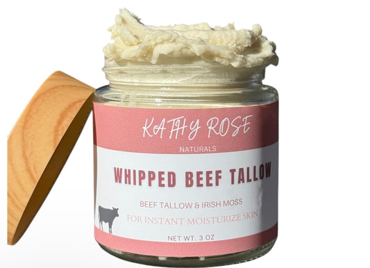 Whipped beef tallow body moisturizer 