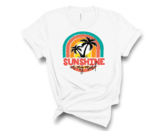 Sunshine on my Mind - Graphic Tee - KathyRoseNaturals