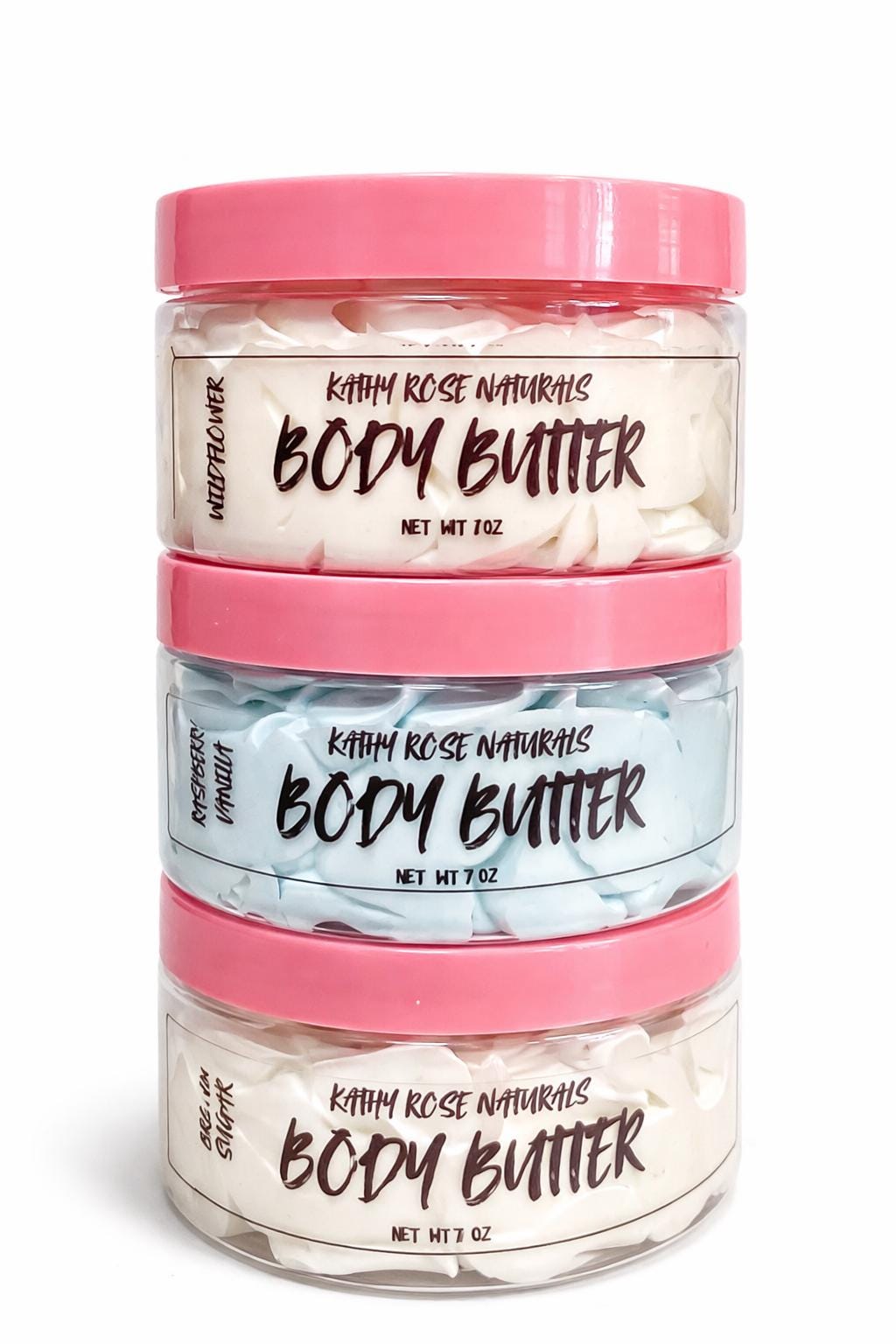 3 PackWhipped Body Butter | Shea Butter Moisturizer | Natural Skincare Gift Set | Hydrating Body Cream | Dry Skin Relief
