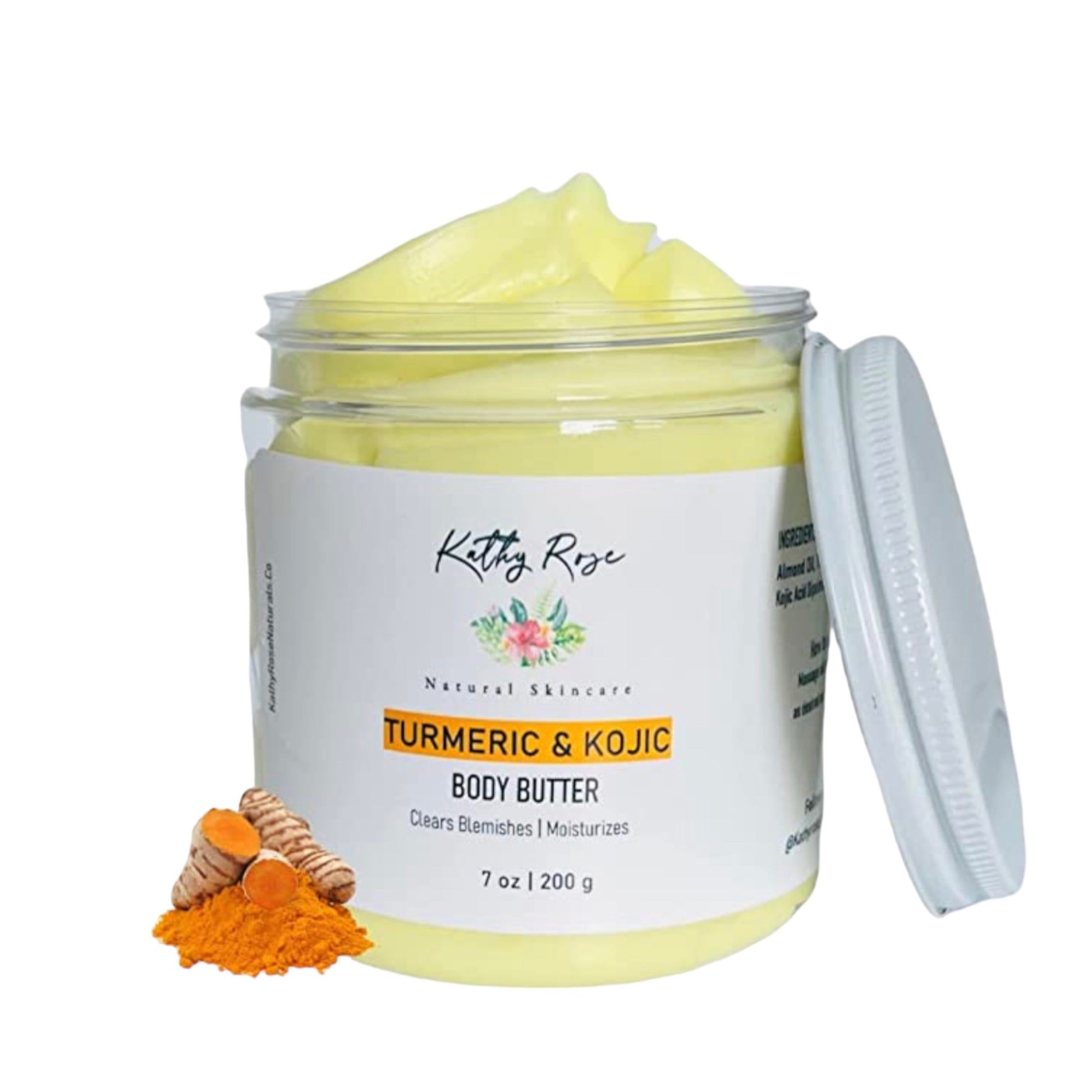 Turmeric & Kojic Body Butter - KathyRoseNaturals