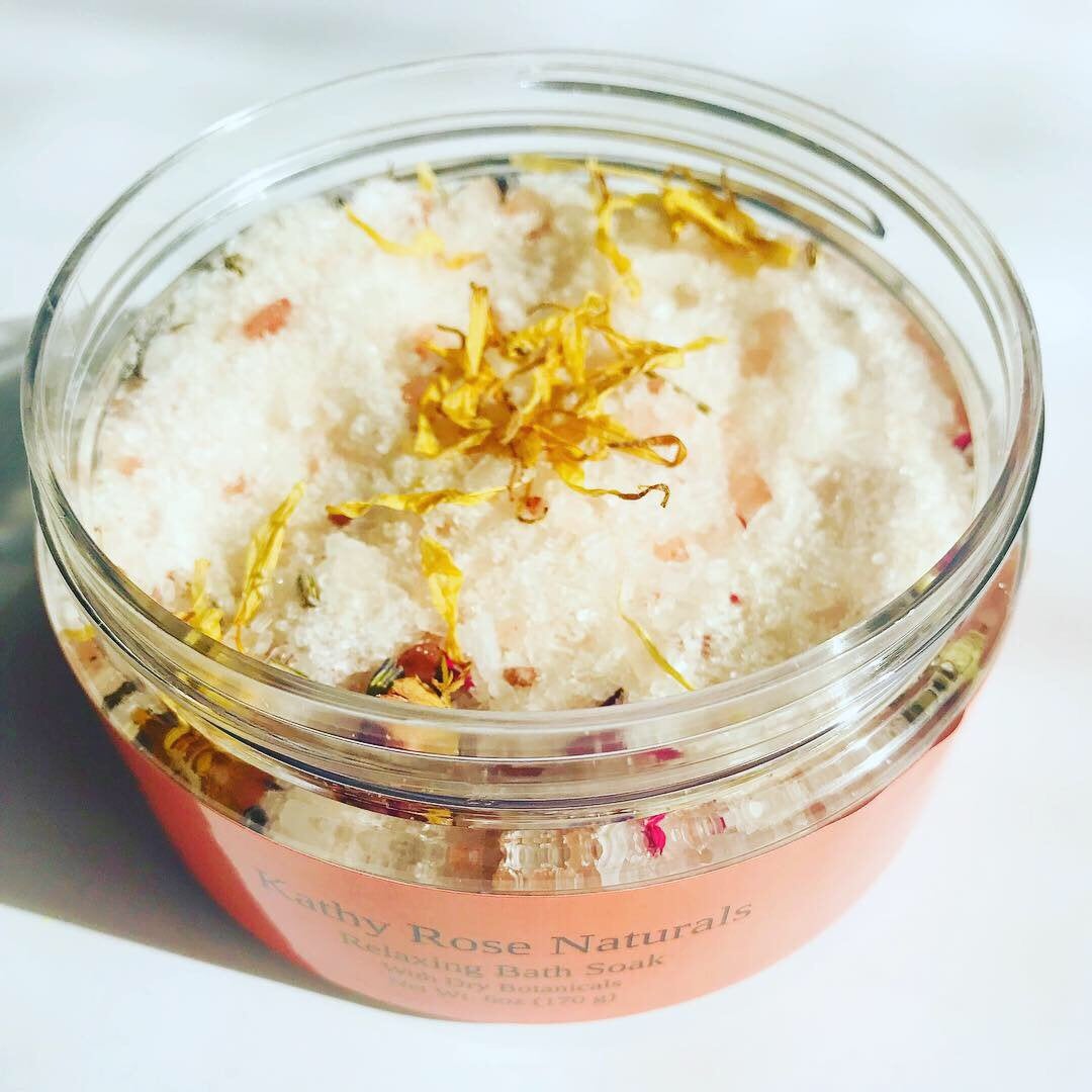 Relaxing Bath Salts - KathyRoseNaturals