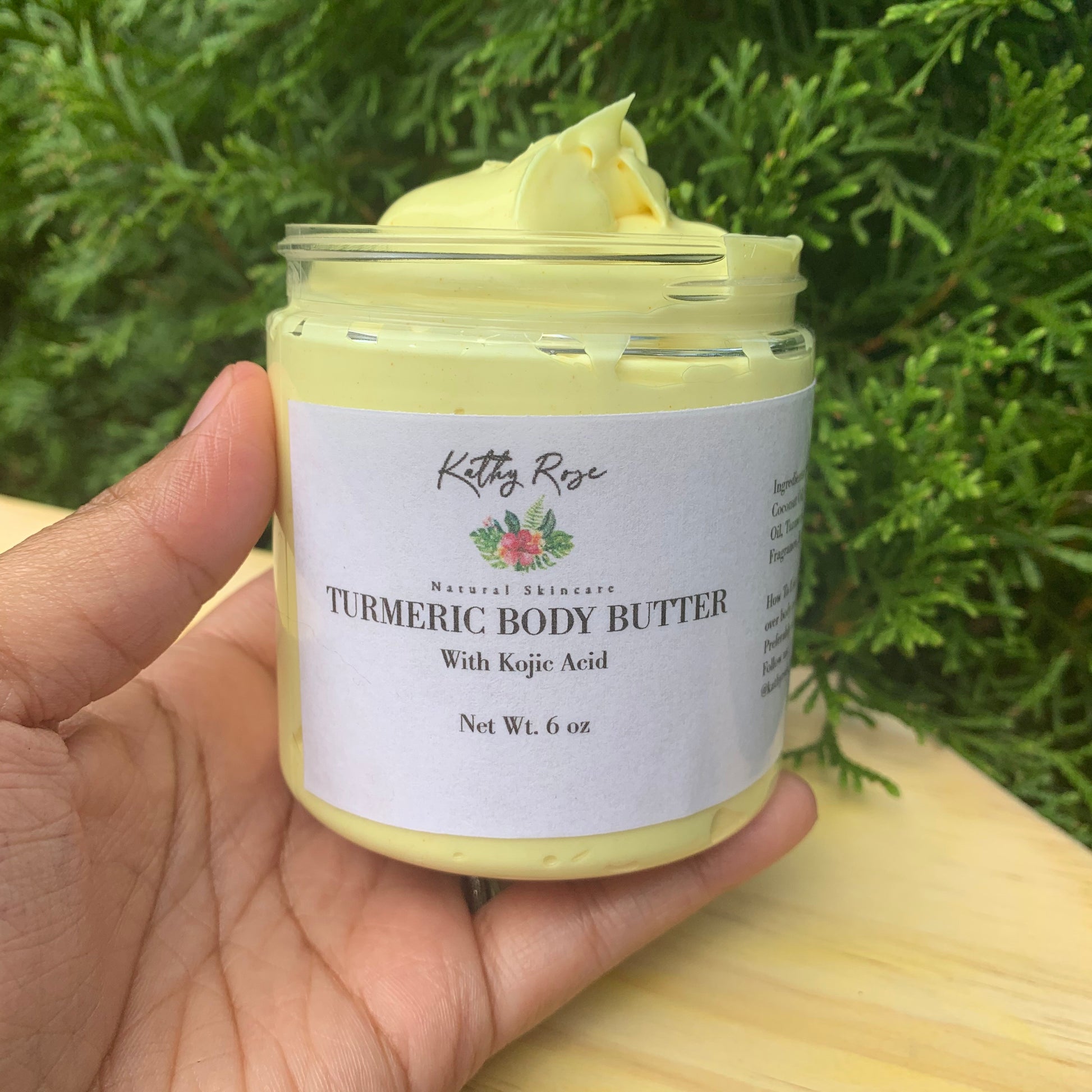 Turmeric & Kojic Body Butter - KathyRoseNaturals