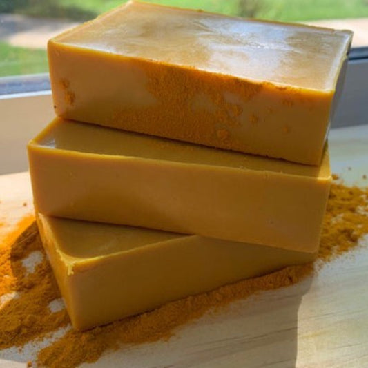 Turmeric Brightening Soap - KathyRoseNaturals