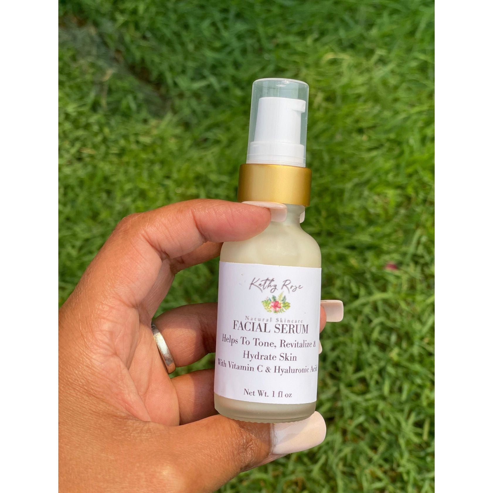 Vitamin C Face Serum with Coq10 - KathyRoseNaturals