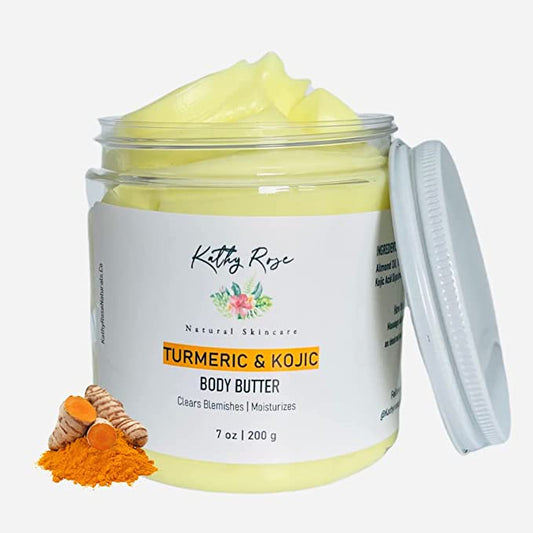 Turmeric & Kojic Body Butter - KathyRoseNaturals